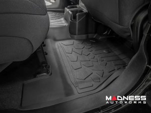Jeep Wrangler JL Unlimited Floor Liners - Flex Fit - Front & Rear Jeep Wrangler JL Unlimited Floor Liners - Flex Fit - Front & Rear